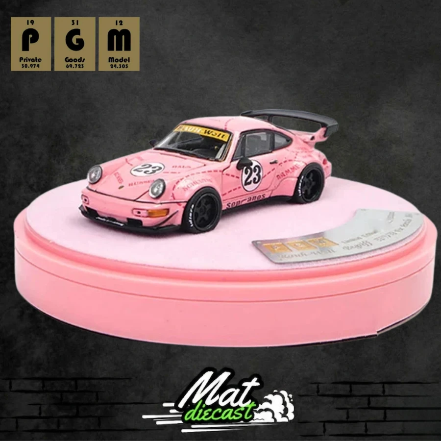 RWB Pink 1⁄64 Porsche PGM 0 1:64 1 #689⁄999 Model *READ REGULAR