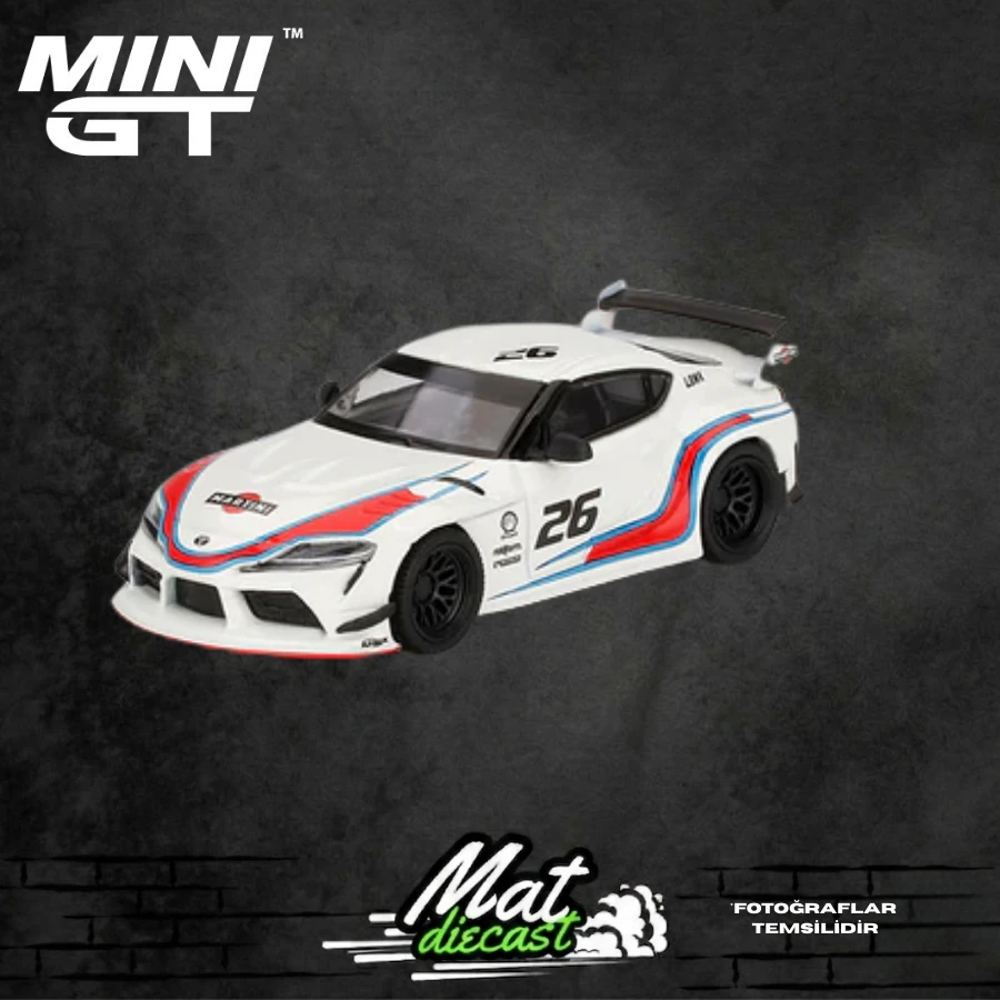 MINIGT 296 LB☆WORKS Toyota GR Supra Martini Racing