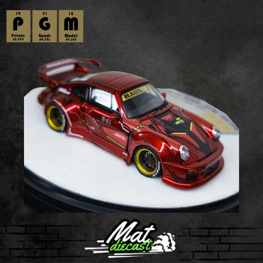 PGM X APA XPO Exclusive 1:64 Scale RWB 930 Metallic Red TÜRKÇE