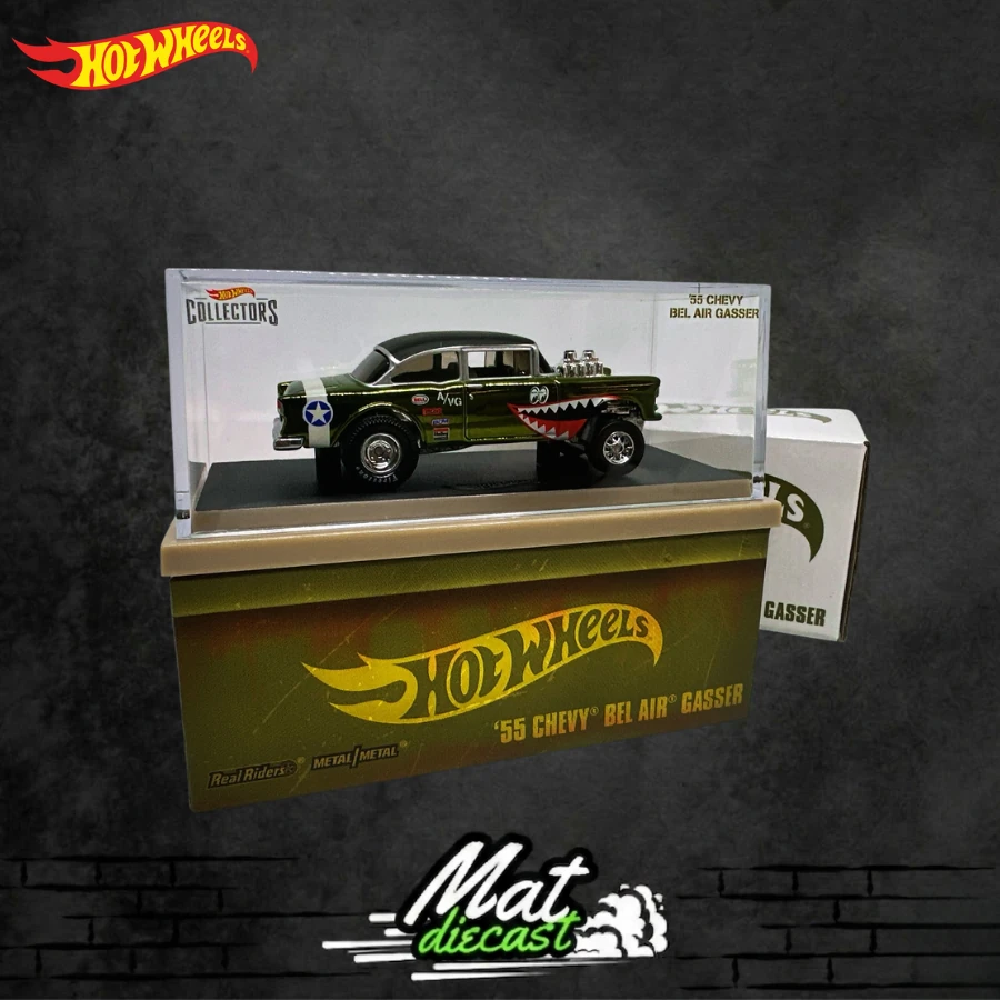 Hot Wheels RLC-exclusive RLC '55 Chevy Bel Air Gasser.