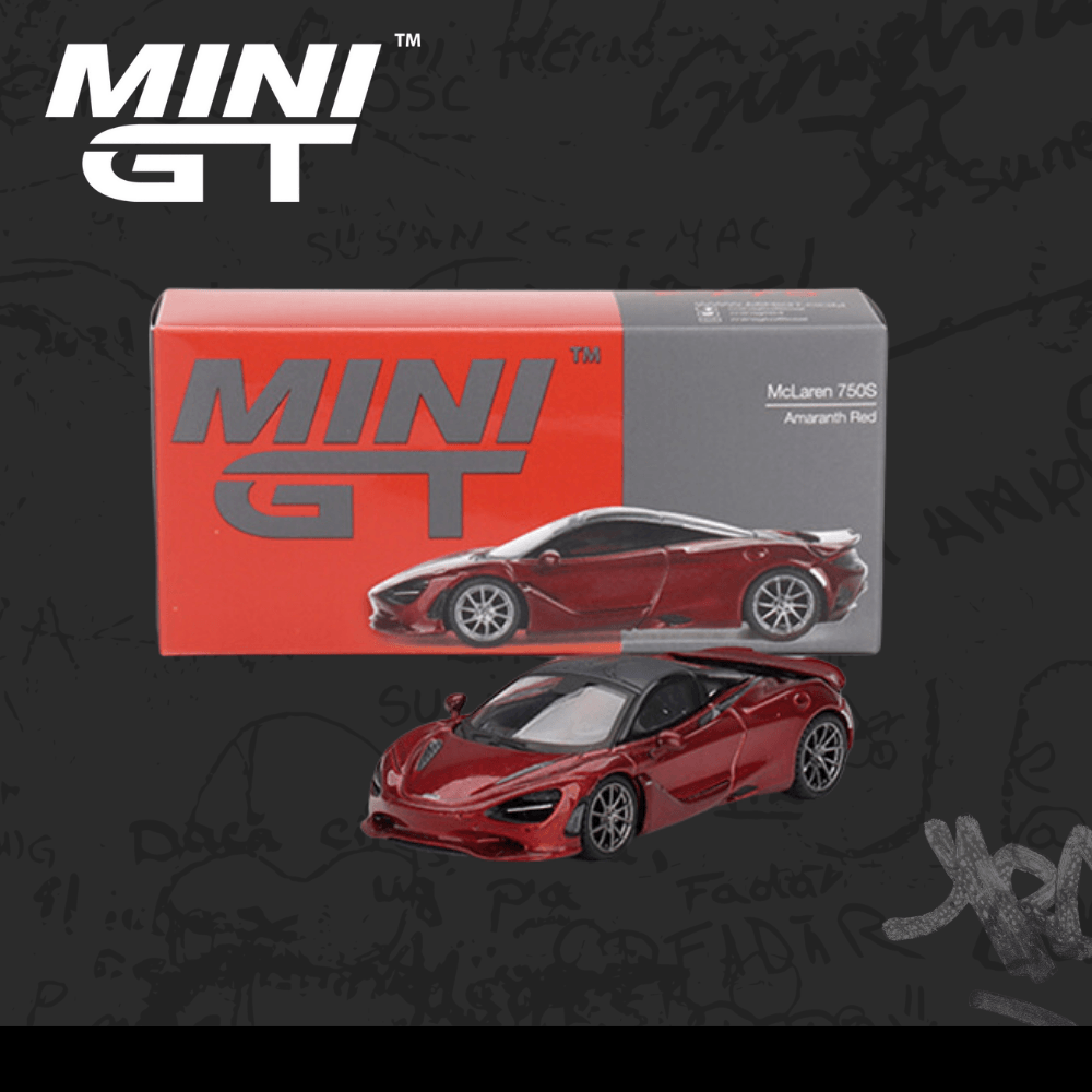 Mini Gt 775 McLaren 750S Amaranth Red