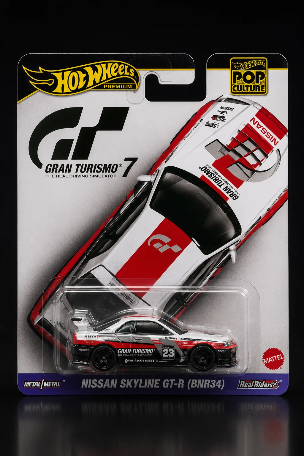 Hotwheels Premium NISSAN SKYLINE GT-R (BNR34)