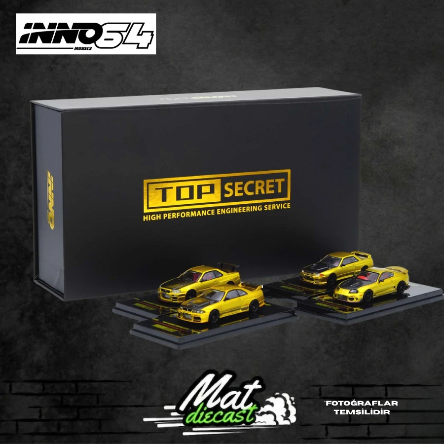 INNO64 TOP SECRET TOKYO AUTO SALON 2026 EVENT EDITION BOX SET