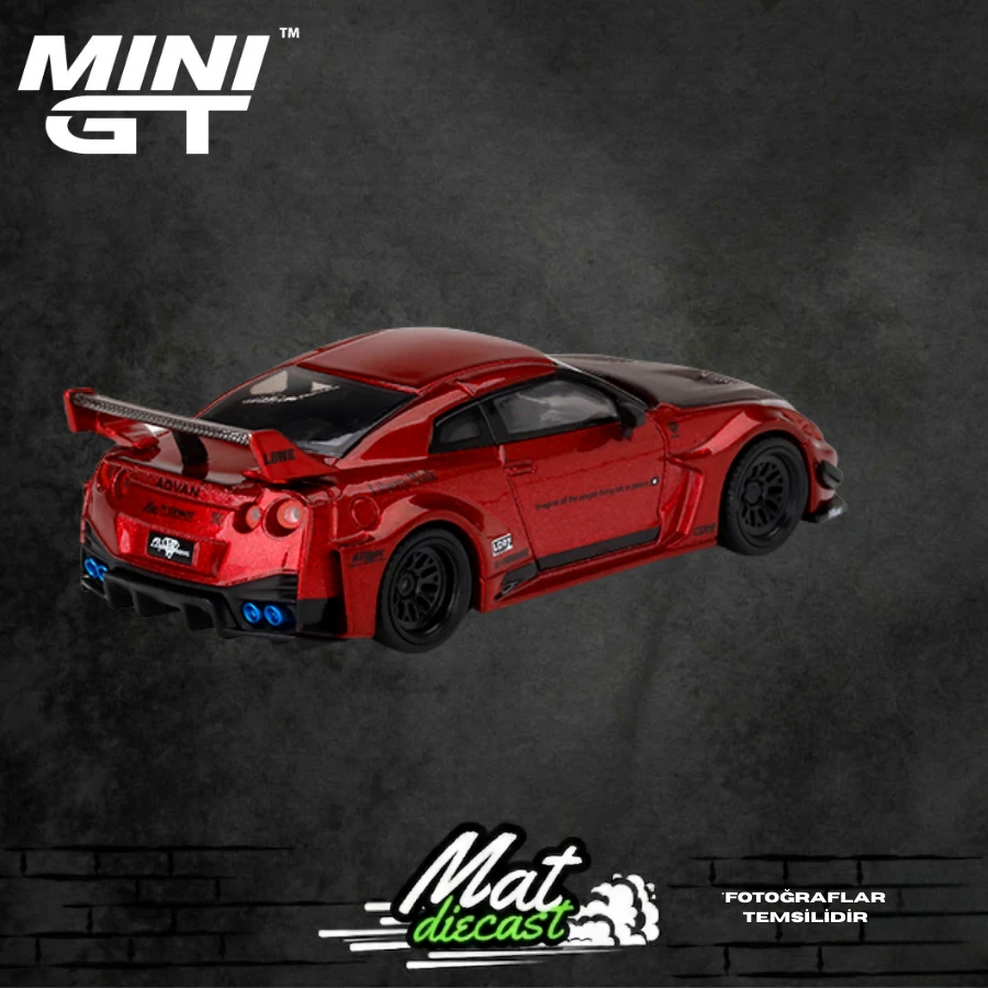 MINIGT 191 LB-Silhouette WORKS GT NISSAN 35GT-RR Ver.1 Lava Red