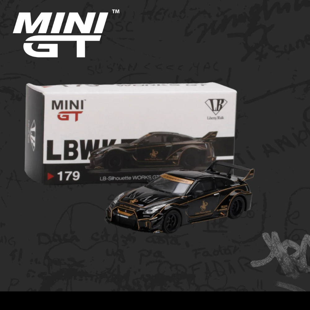 Mini Gt 179 LB-Silhouette WORKS GT NISSAN 35GT-RR Ver.1 JPS