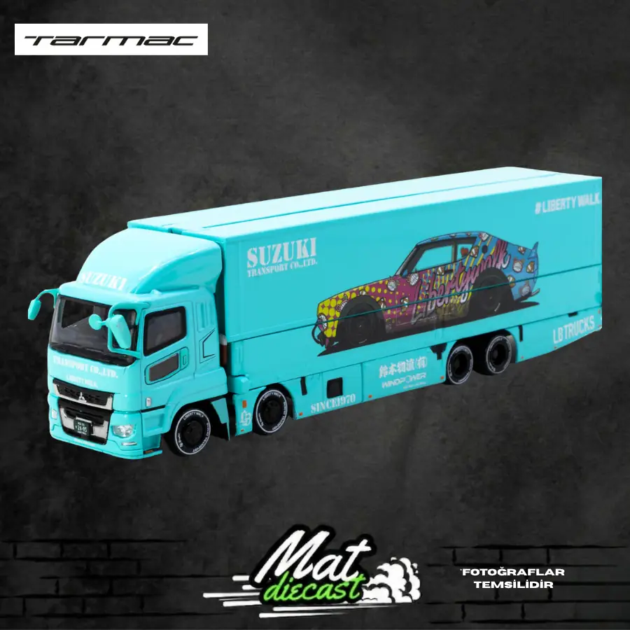 Tarmac Works TRUCK64 Liberty Walk Mitsubishi Fuso Super Great LB