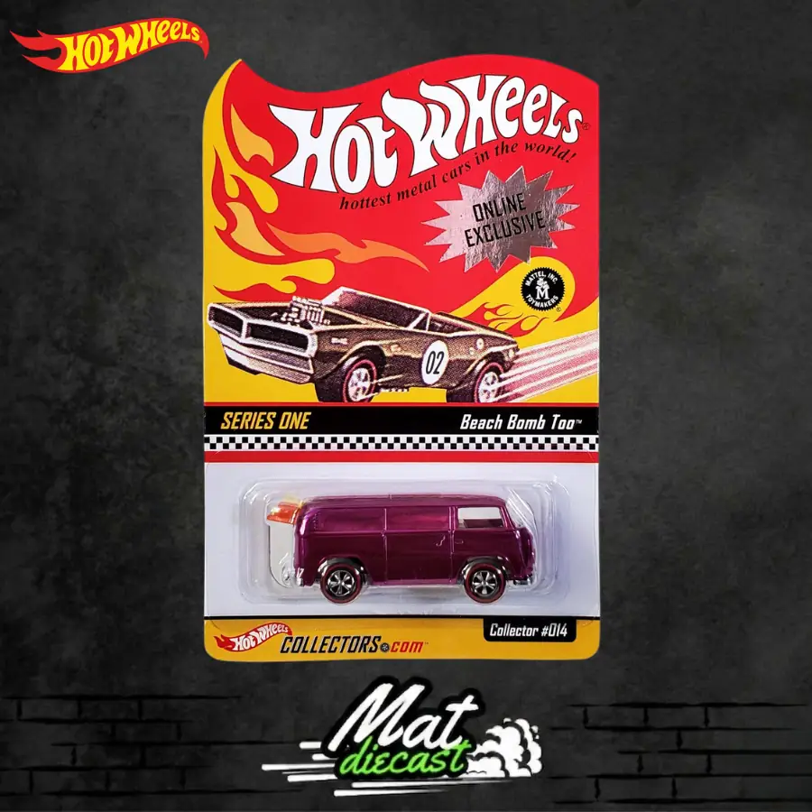 HOT WHEELS RLC COLLECTORS VOLKSWAGEN BEACH BOMB TOO PINK