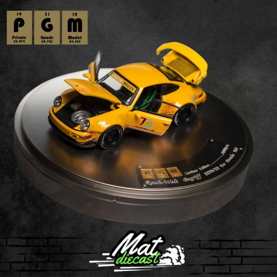 PGM 1/64 Porsche 911 RWB 964 70. Yıldönümü PGM