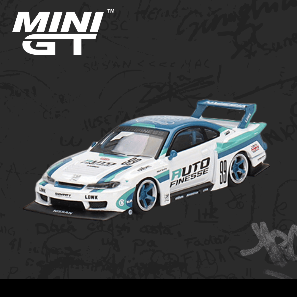 Mini Gt 490 Nissan LB-Super Silhouette S15 SILVIA Auto Finesse ( Açık Kutulu Hatasız )