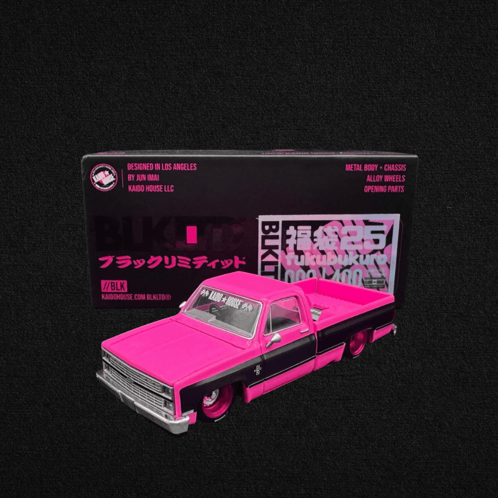 Kaido House Blck Lmtd Chevy Silverado Pink + Pin
