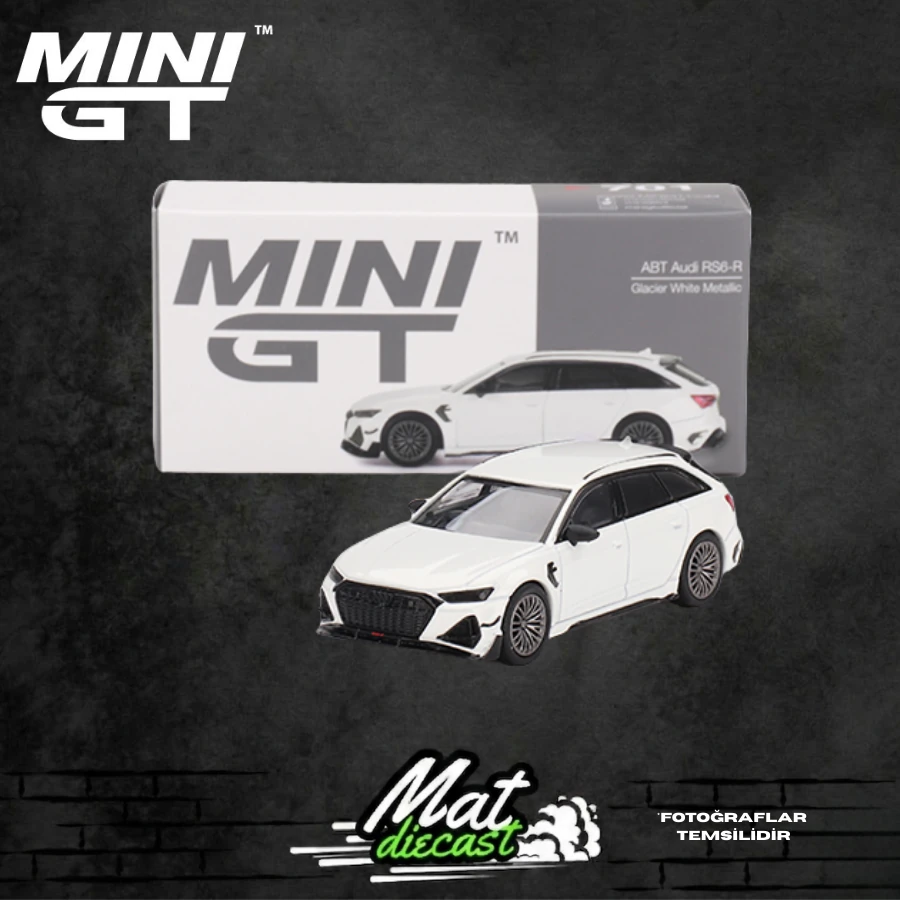 MINIGT ミニGT　AUDI RS6　3台セット MINIGT ミニGT AUDI RS6 3台セット MINIGT 701 Audi ABT RS6-R Glacier
