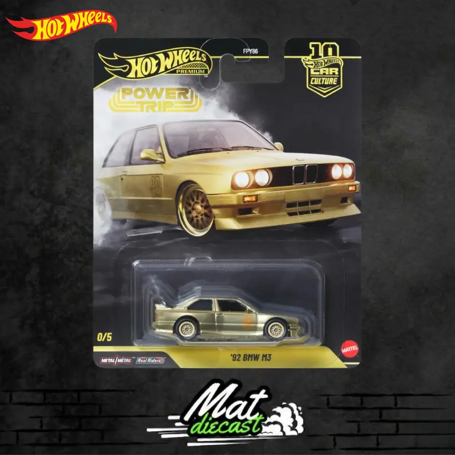HOTWHEELS CHASE POWER TRIP 92 BMW M3