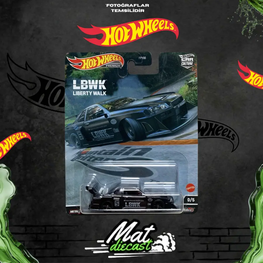 ミニカー Hotwheels ER34 chase lbwk HOT WHEELS CHASE LBWK ER34