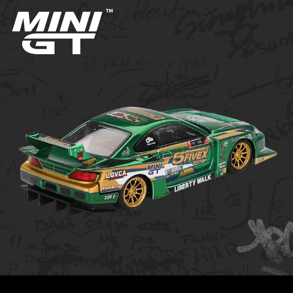 Mini GT 858 Nissan LB-Super Silhouette S15 SILVIA LBWK 2024 Fausto Racing