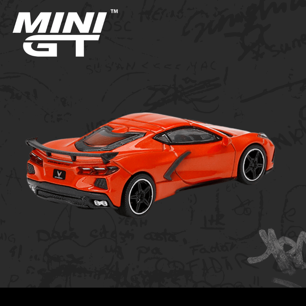 Mini Gt 227 Chevrolet Corvette Stingray Sebring Orange Tintcoat