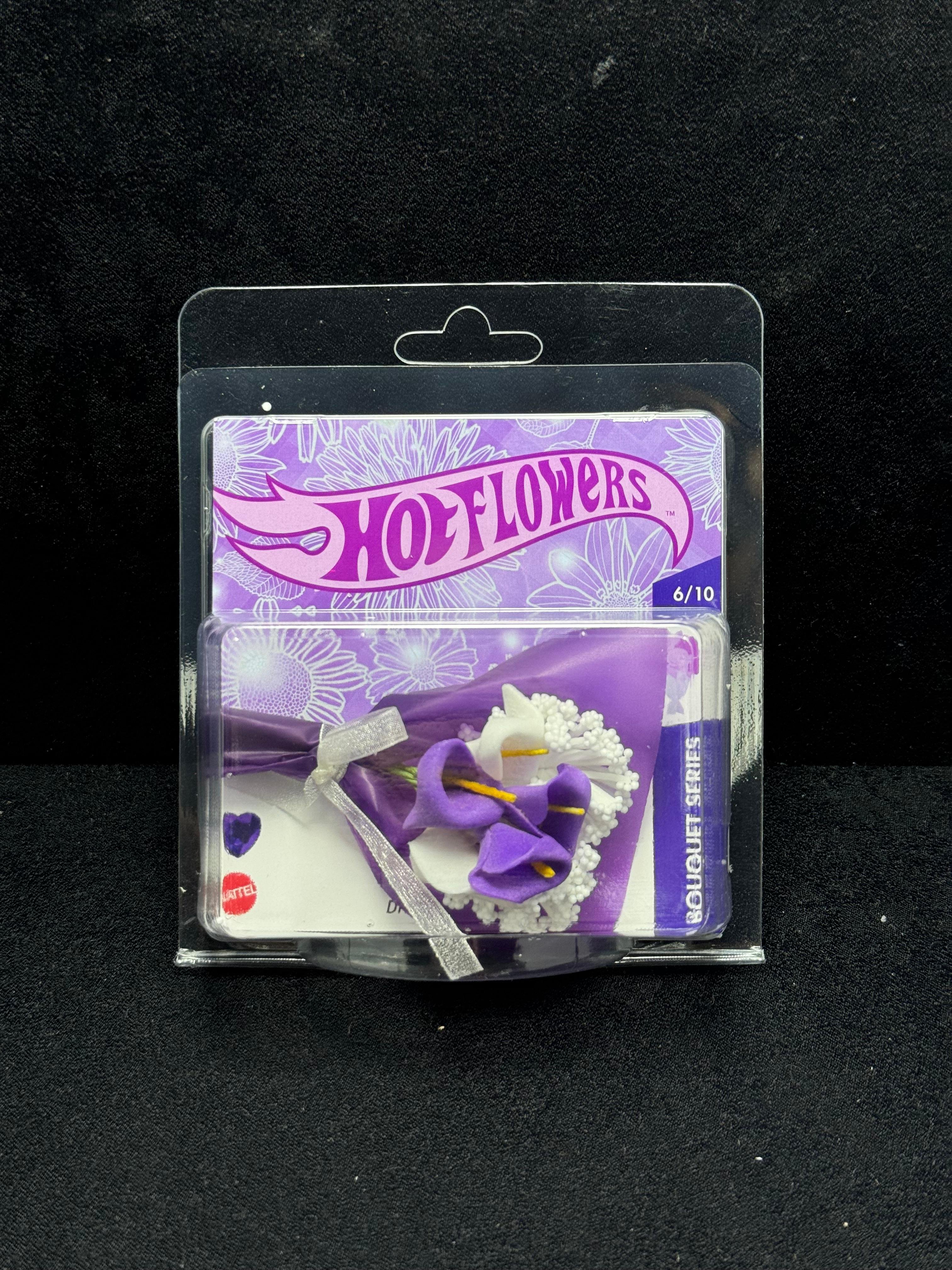 Hot Flowers Dark Purple