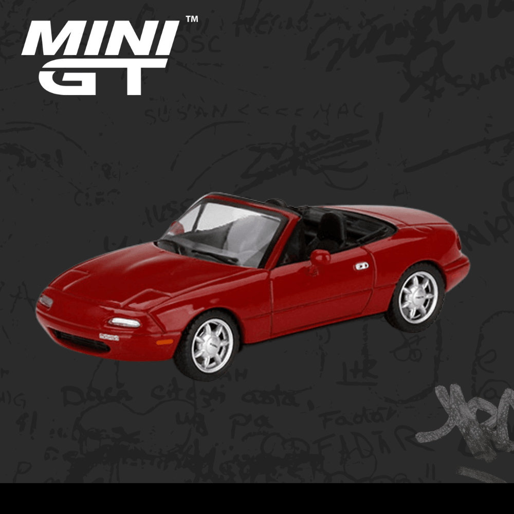 Mini Gt 288 Mazda Miata MX-5 (NA) Classic Red