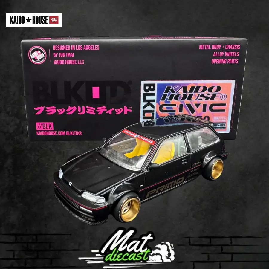 Kaido House BLKLTD 046/312 135 Honda Civic (EF) Black Limited