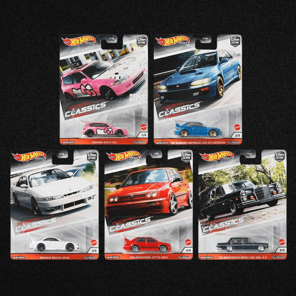 Hot Wheels Modern Classics Set 