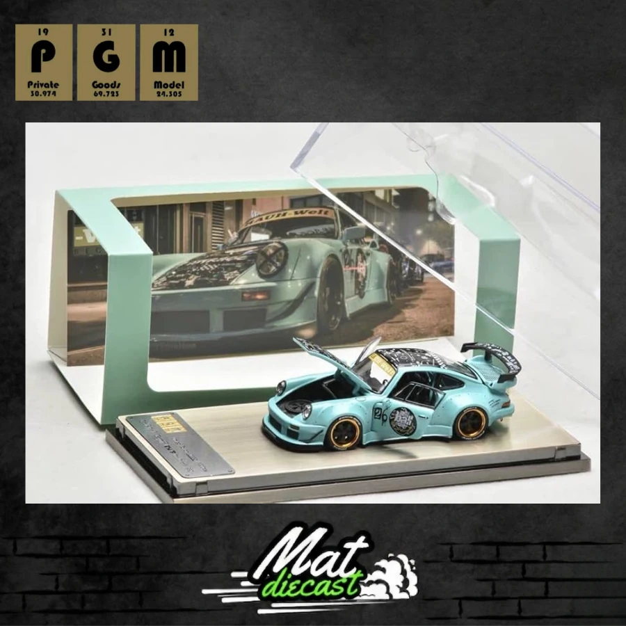 PGM RWB PORSCHE 930 TIFFANY BLUE GOLD