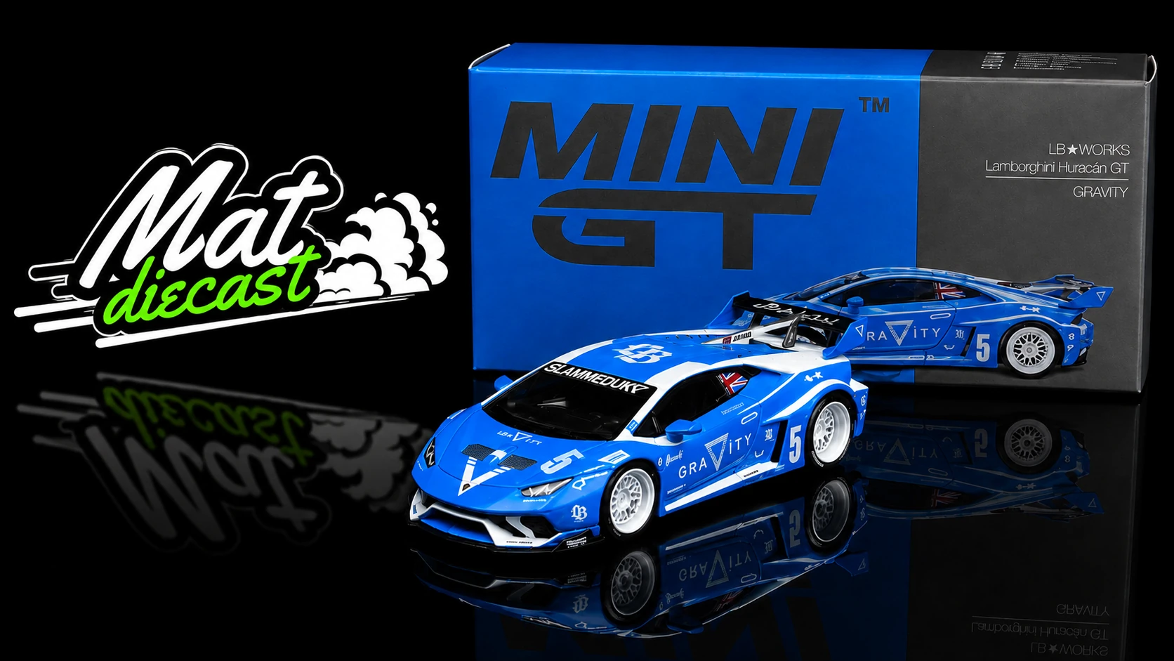 MINIGT 1055 LBWORKS Lamborghini Huracán GT GRAVITY