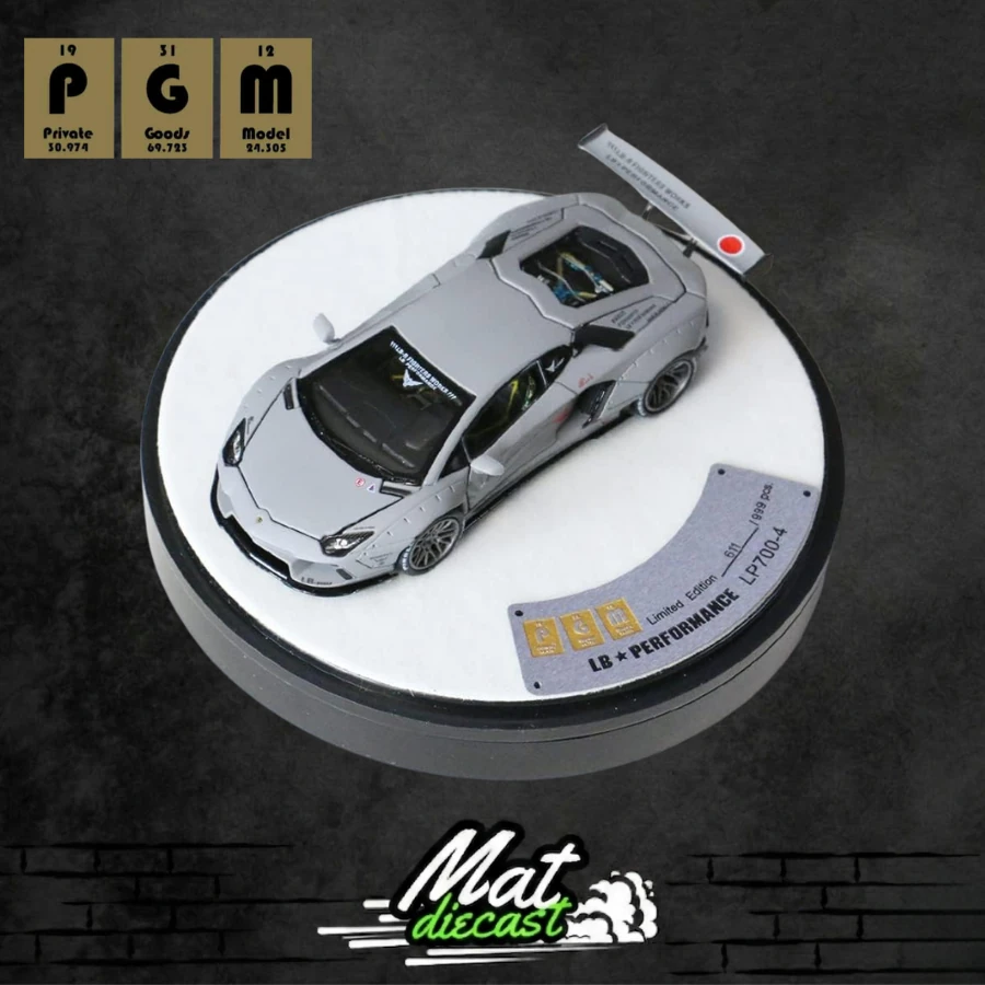 PGM LBWK Aventador LP700-4 Zero Grey