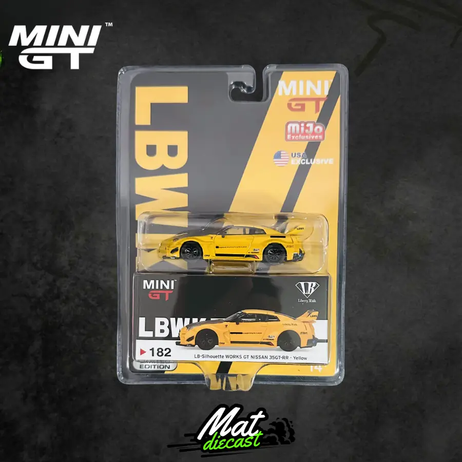 GT Mini 35GT-RR LB-Silhouette WORKS Nissan Ver.1 NISSAN LBWK 1:64