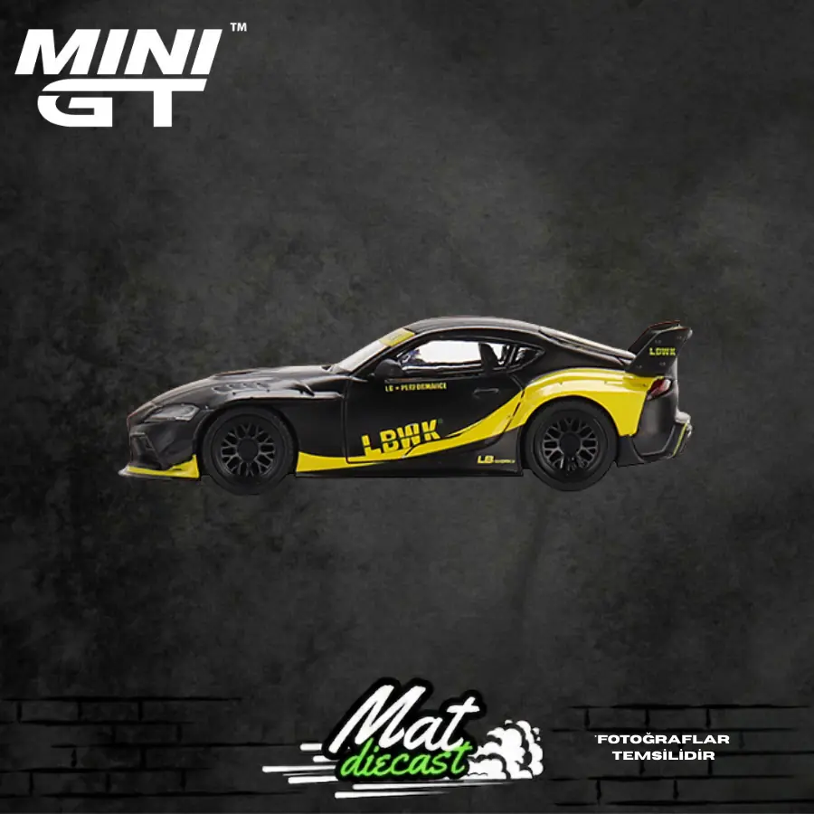 MINIGT 472 Toyota GR Supra LB-Works Matte Black