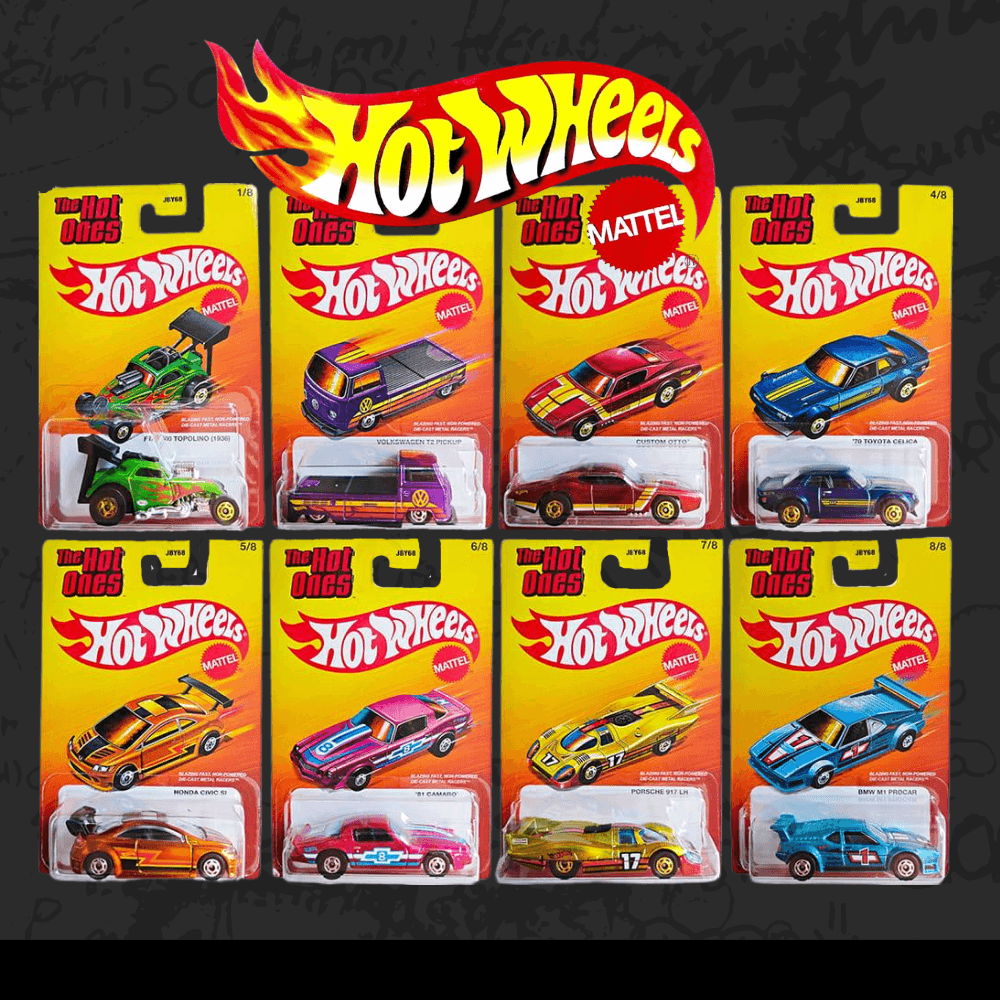 Hot Wheels The Hot Ones Set 2025 JBY68