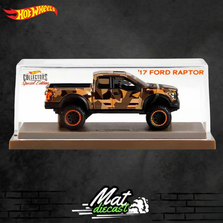 ホットウィール　RLC ‘17 フォード　F-150 ラプター　レア Hot Wheels 2021 RLC HWC Special Edition '17 Ford F-150 Raptor
