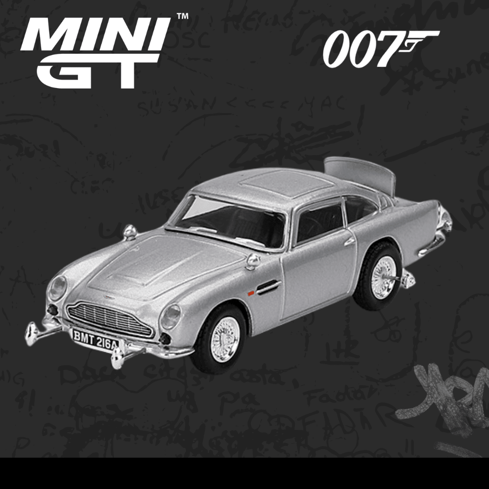Mini GT 900 Aston Martin DB5 James Bond “Goldfinger” / English Blister Paket 