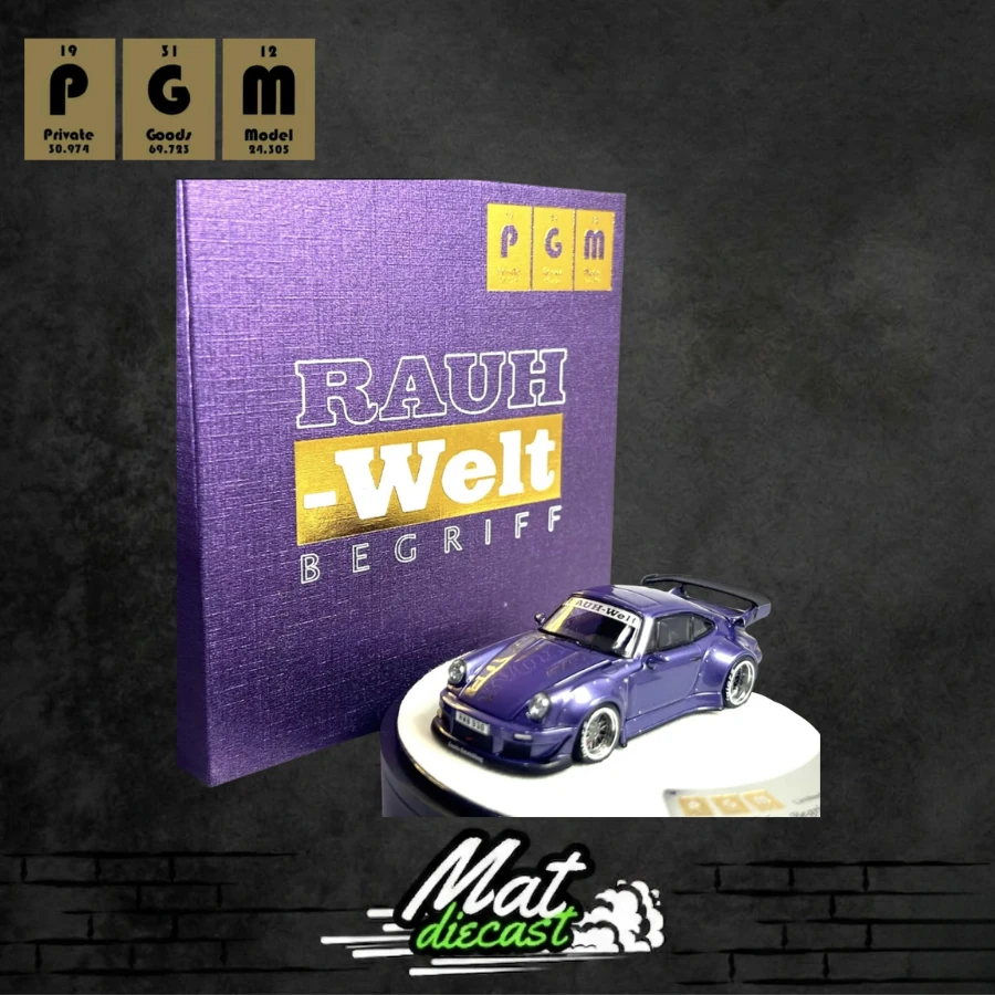 PGM 1/64 Porsche RWB 930 Violet Mor