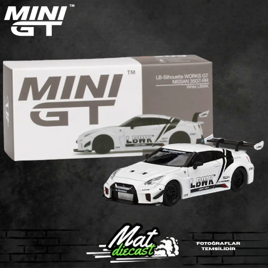 MINIGT 209 LB-Silhouette WORKS GT NISSAN 35GT-RR Ver.2 White LBWK