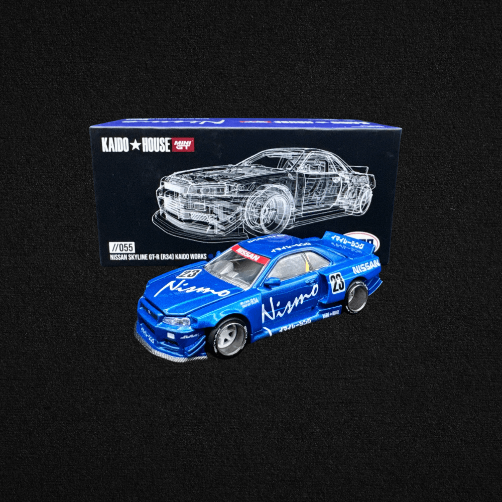 Kaido House Nissan Skyline GT-R R34 Kaido Works V1 055 (Açık Kutulu Hatasız)