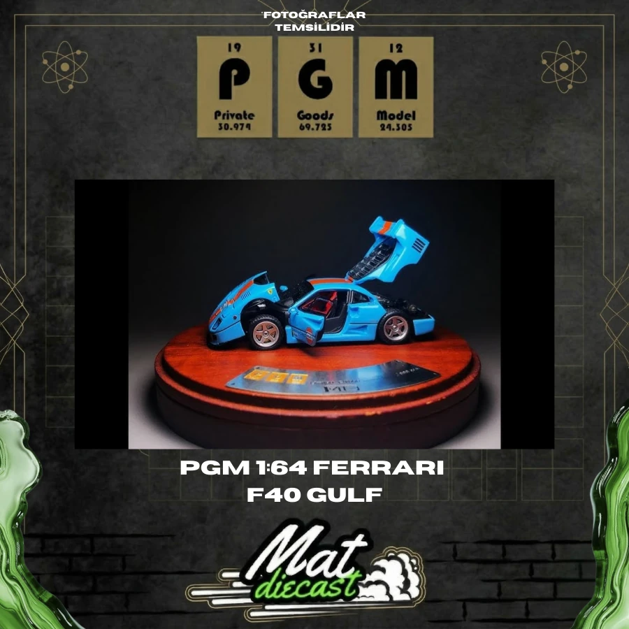 PGM 1:64 Ferrari F40 Gulf