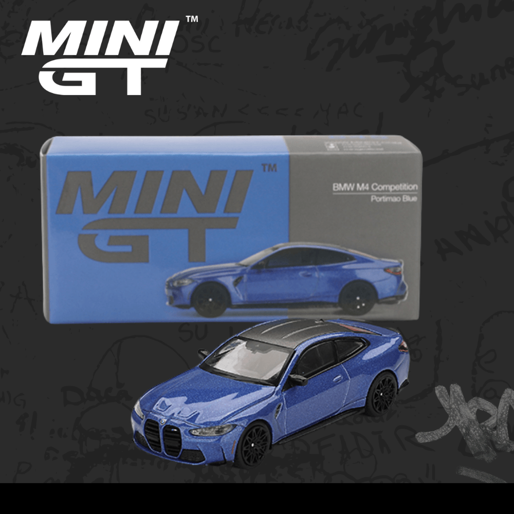Mini GT 845 BMW M4 Competition (G82) Portimao Blue 