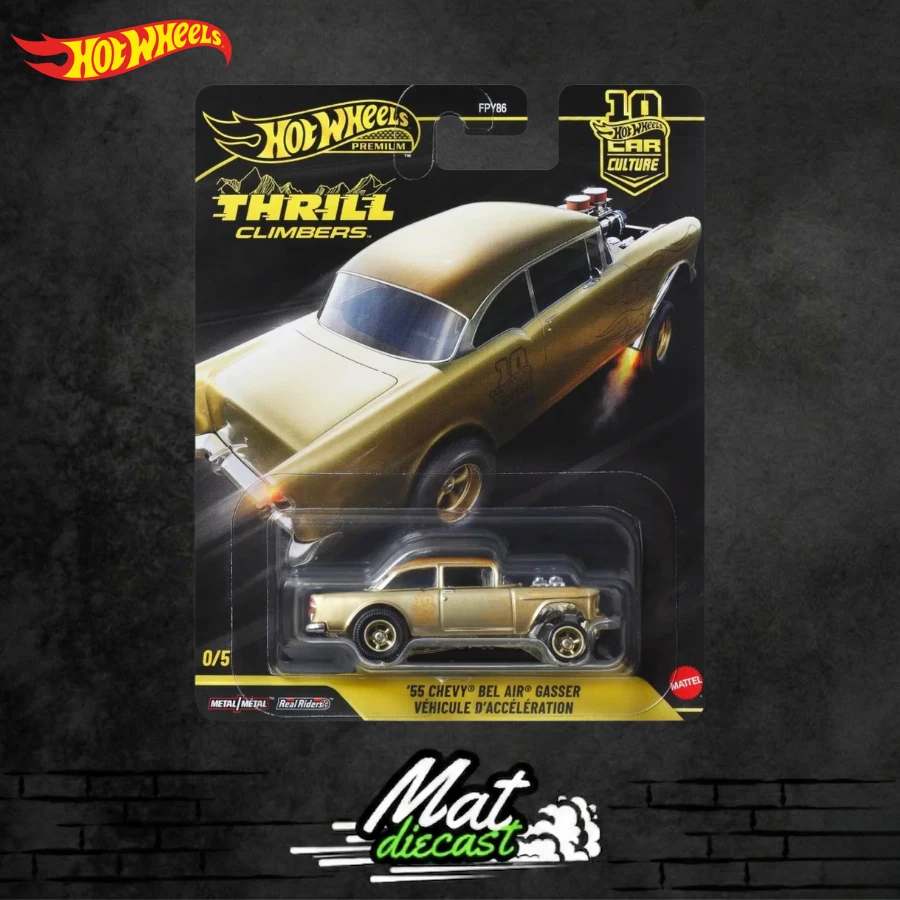 Hot Wheels Chase 2026 Car Culture - Thrill Climbers 0/5 - '55