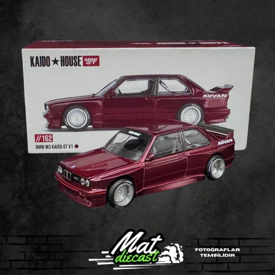 Kaido House BMW M3 (E30) GT V1 – Calypso Kırmızı // Kaido 162
