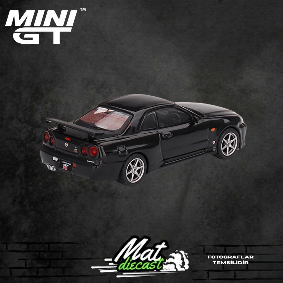 MINIGT 570 Nissan Skyline GT-R (R34) V-Spec Black Pearl