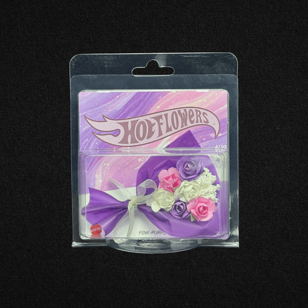 Hot Flowers Pink Purple
