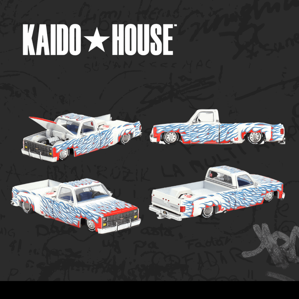 Kaido House Chevrolet Silverado Dually on Fire V2-157