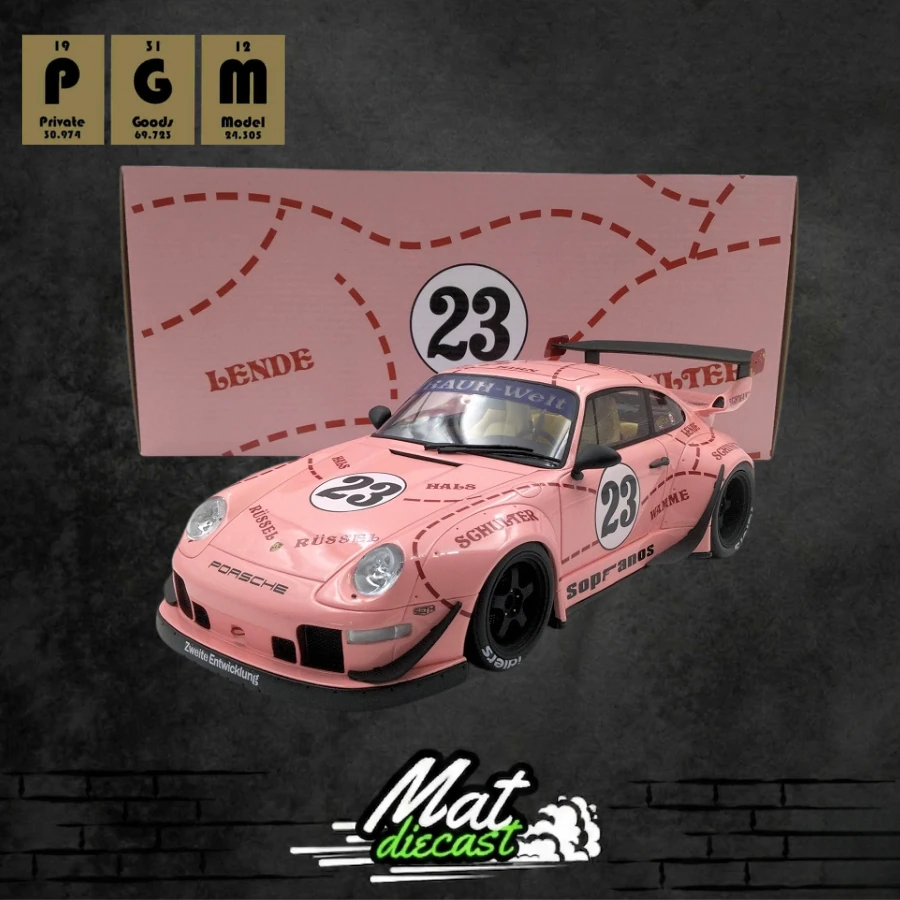 RWB Pink 1⁄64 Porsche PGM 0 1:64 1 #689⁄999 Model *READ REGULAR