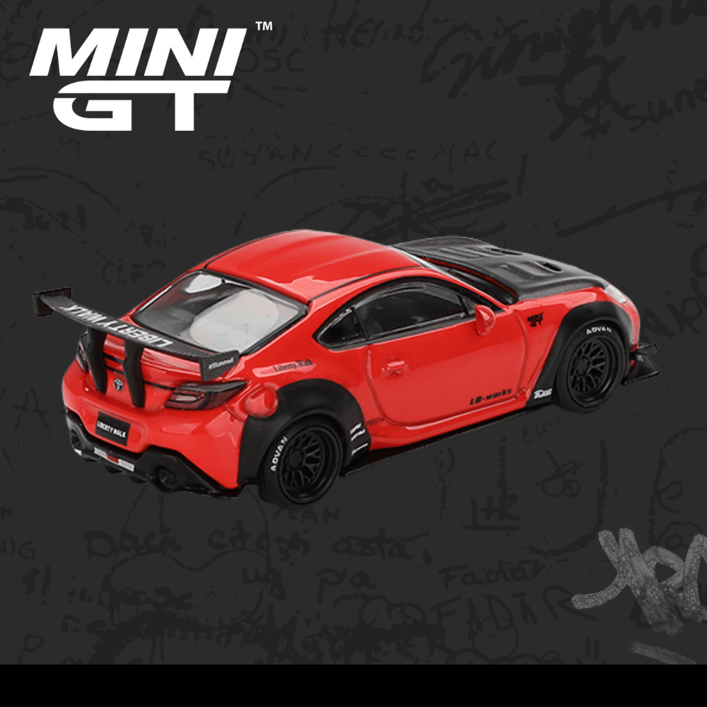 Mini GT 885 Toyota GR86 LB Nation Red