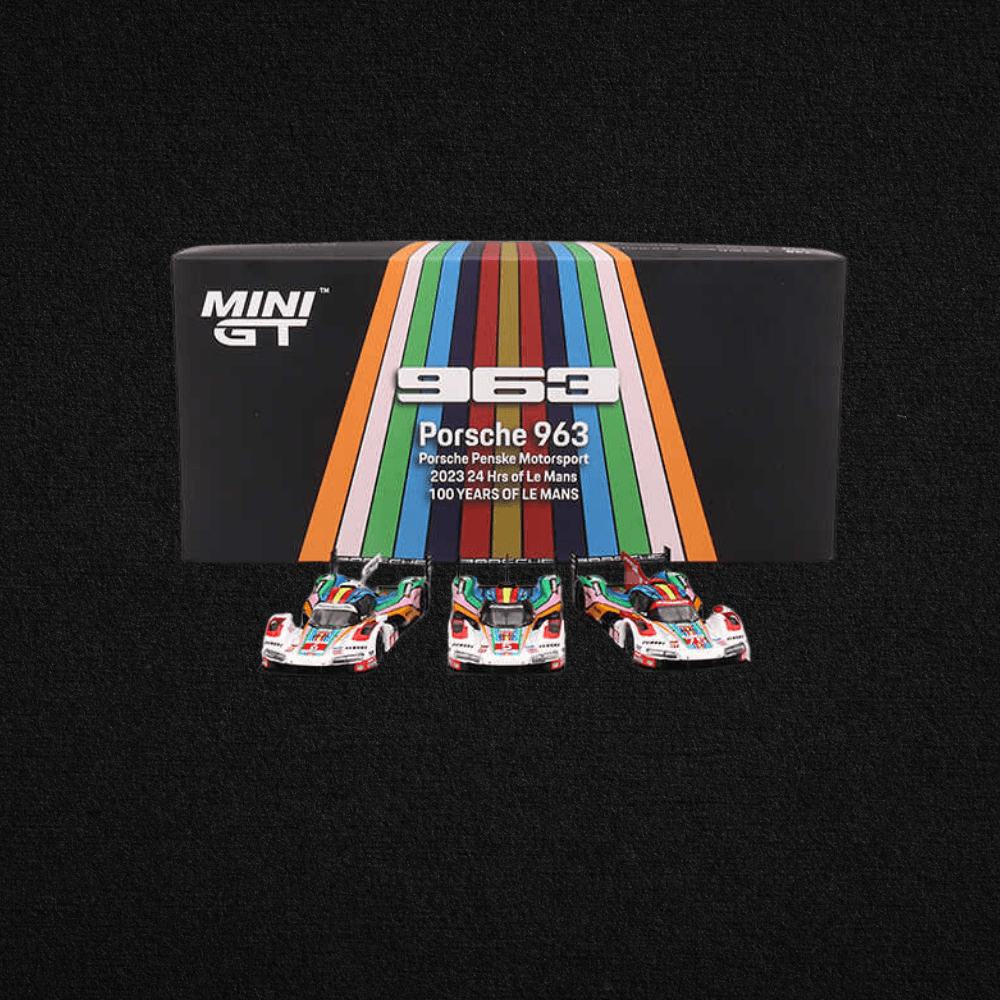 Mini GT 1/64 Porsche 963 Porsche Penske Motorsport 2023 24 Hrs of LeMans Limited edition 3000 set MGTS0011