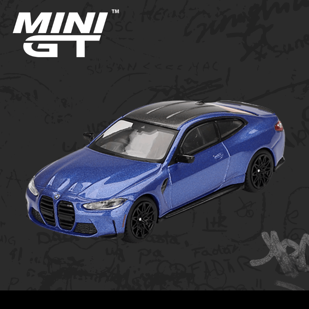 Mini GT 845 BMW M4 Competition (G82) Portimao Blue 
