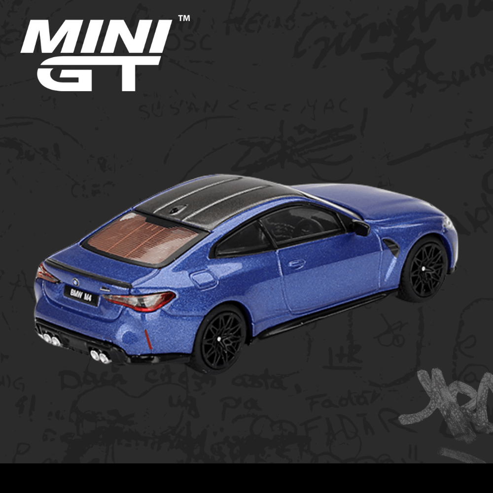 Mini GT 845 BMW M4 Competition (G82) Portimao Blue 