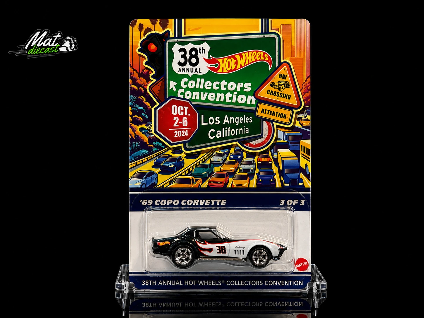Hot Wheels 38th Annual Collectors Convention 2024 – Complete Set of 4