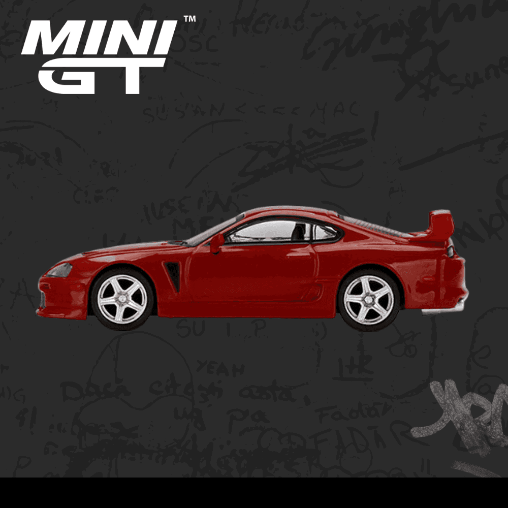 Mini Gt 231 Toyota TRD 3000GT Renaissance Red