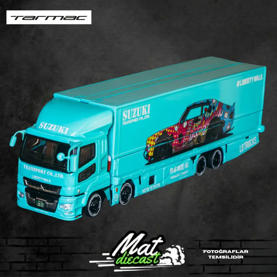 Tarmac Works TRUCK64 Liberty Walk Mitsubishi Fuso Super Great LB