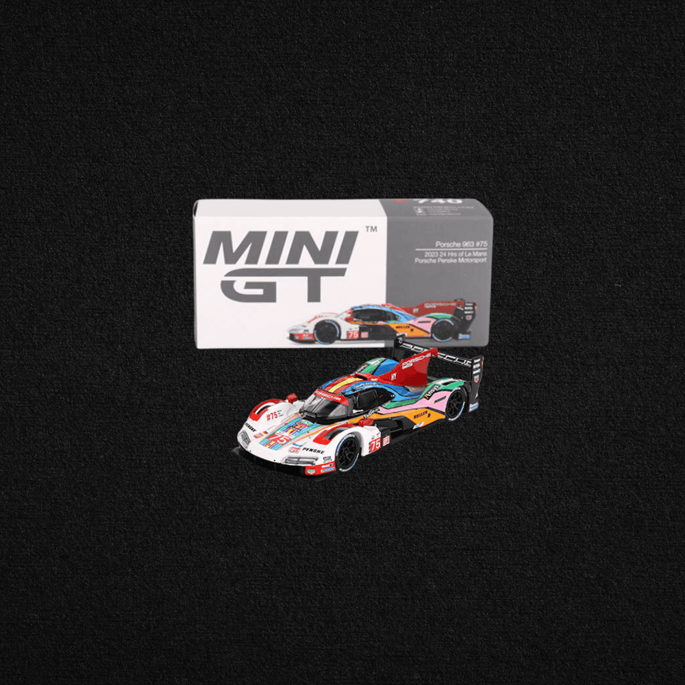 Mini GT 1/64 Porsche 963 #75 Porsche Penske Motorsport 2023 24 Hrs of Le Mans 